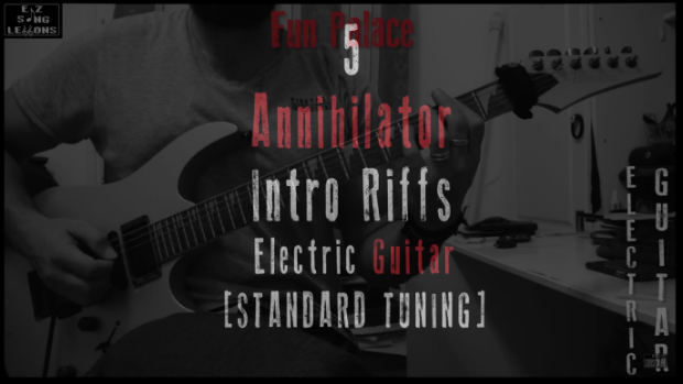 5 annihilator intros guitar lesson