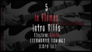 5 in flames guitar intros lesson