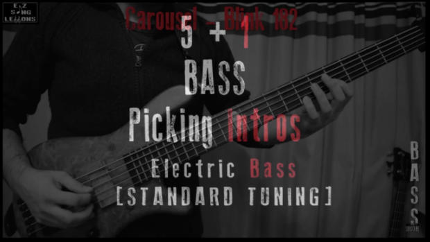 5+1 bass picking intros lesson