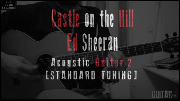 castle on the hill guitar lesson