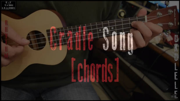 cradle song chords ukulele cover lesson