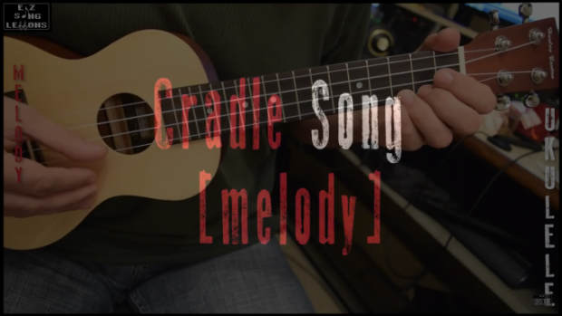 cradle song melody ukulele cover lesson