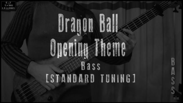 dragon ball bass lesson