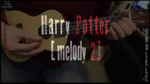 harry potter melody ukulele lesson