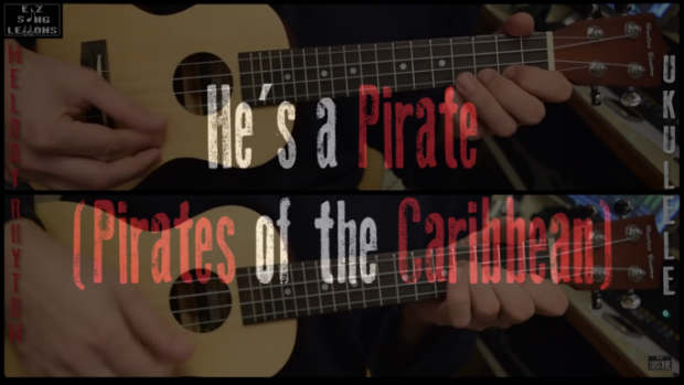 he is a pirate ukulele cover lesson