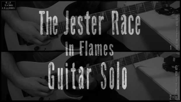 the jester race solo guitar lesson