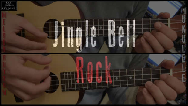 jingle bell rock ukulele cover lesson
