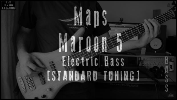 maps bass cover lesson