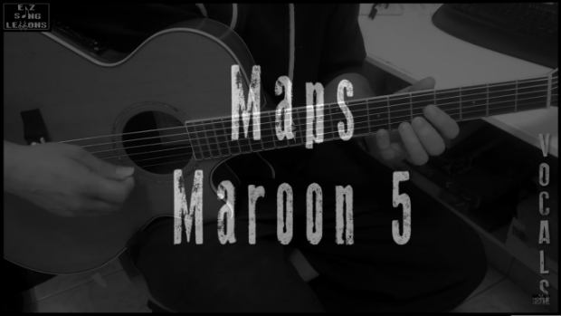 maps main vocals guitar lesson