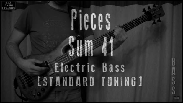 pieces electric bass lesson