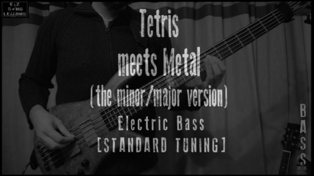 tetris theme bass cover lesson