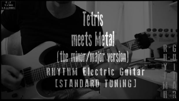 tetris metal rhythm guitar lesson