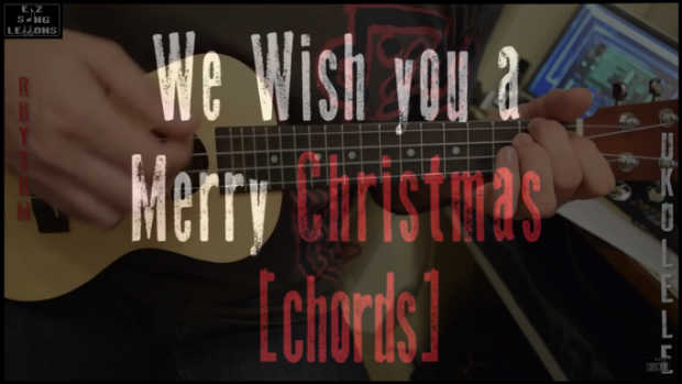 we wish you a merry christmas ukulele cover chords
