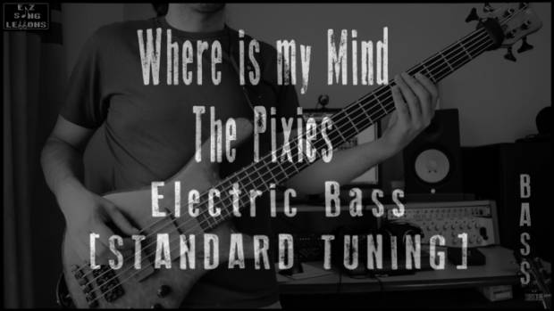where is my mind bass cover lesson
