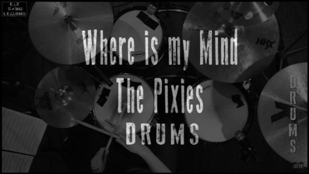 where is my mind drums cover lesson video