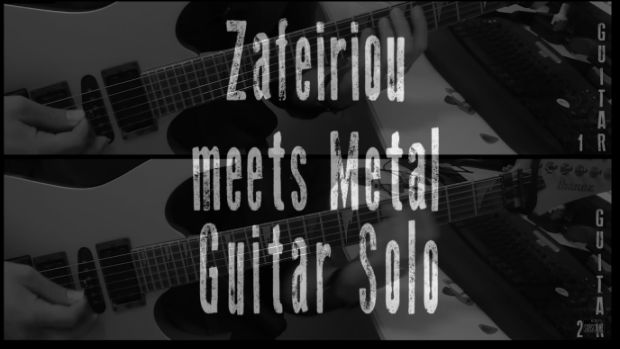 zafeiriou meets metal guitar solo lesson