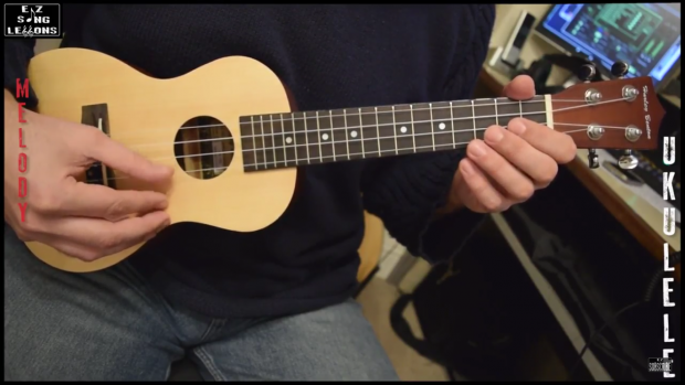 he's a pirate melody lesson ukulele