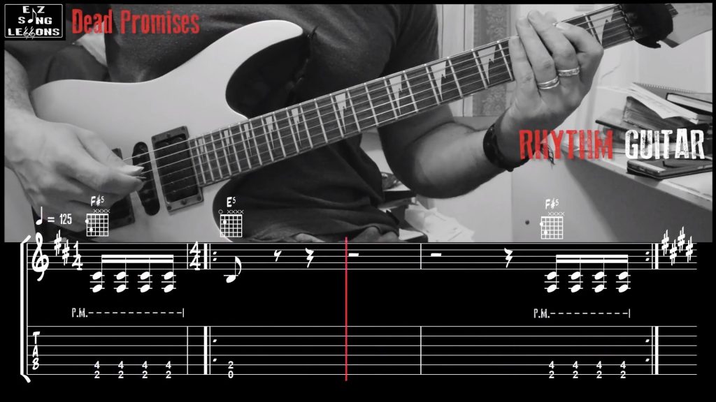 5 the Rasmus Intros RHYTHM guitar