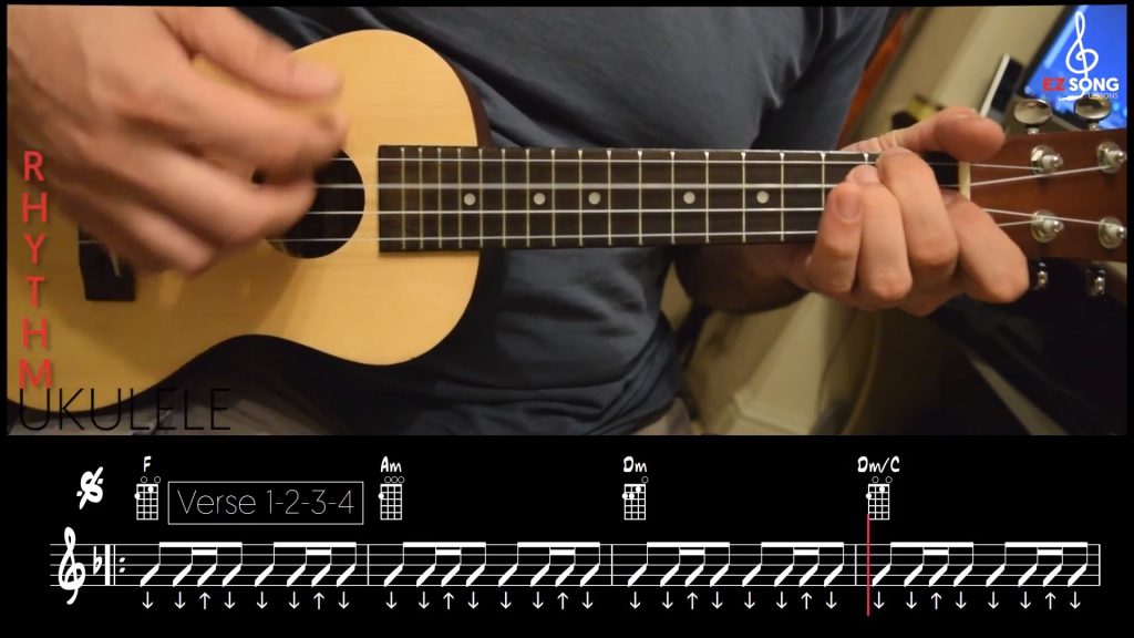 Can't Help Falling in Love - Elvis Presley Rhythm ukulele