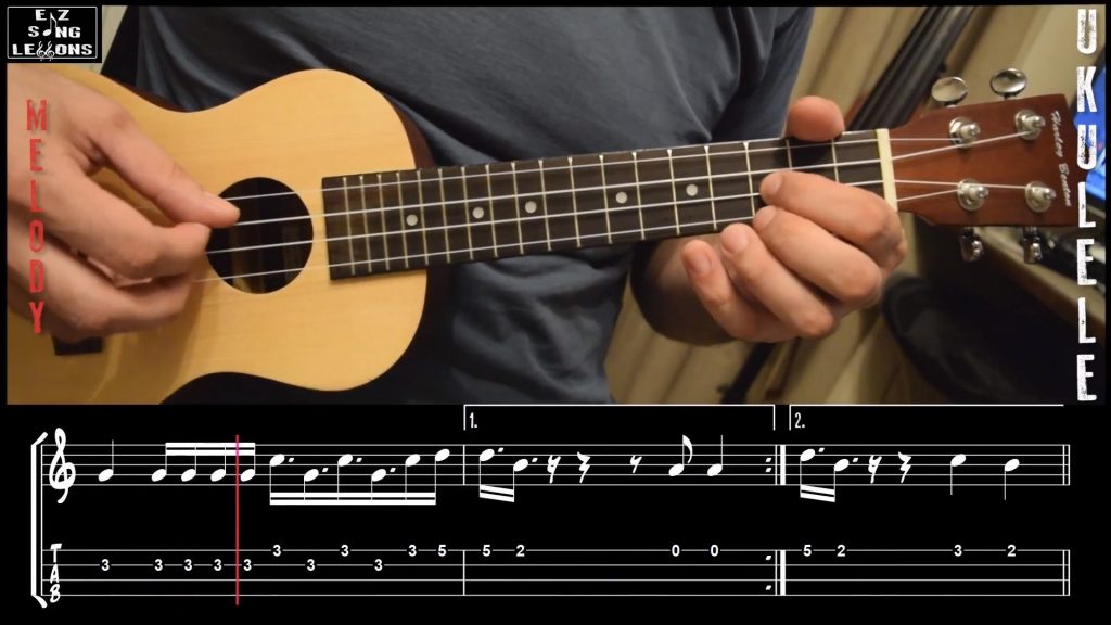 Despacito - Luis Fonsi ft. Daddy Yankee Melody ukulele