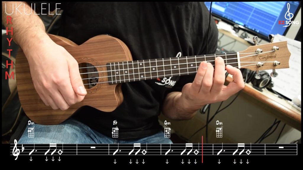 PlayerUnknown''s Battlegrounds rhythm Ukulele With Rolling TAB