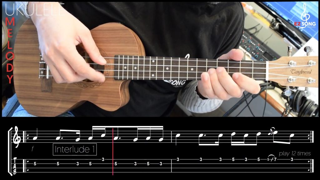 Wake Me Up - Avicii [Melody Ukulele With Rolling TAB]