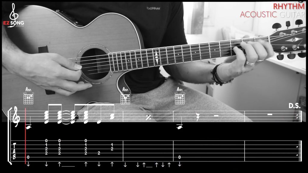 True Detective Theme Rhythm guitar Cover