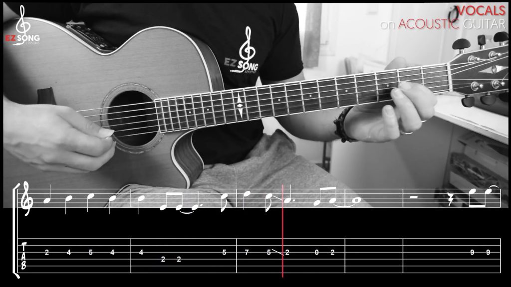 True Detective Theme Vocals guitar Cover