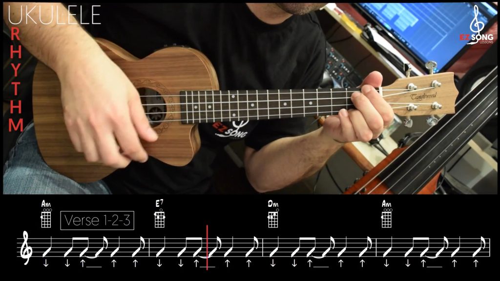 True Detective Theme Rhythm Ukulele