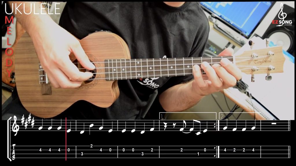 FLY - Marshmello Ukulele Melody