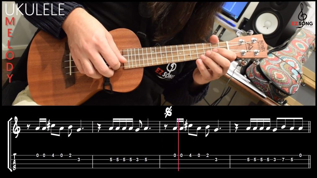 GhostBusters - Ray Parker Jr Ukulele Melody