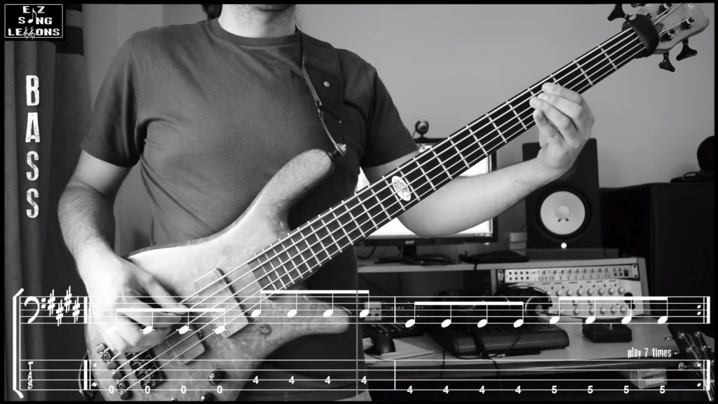 Where is my mind - The Cure BASS Cover Lesson