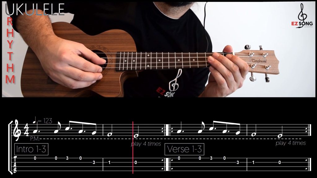 Seven Nation Army - The White Stripes Ukulele Rhythm