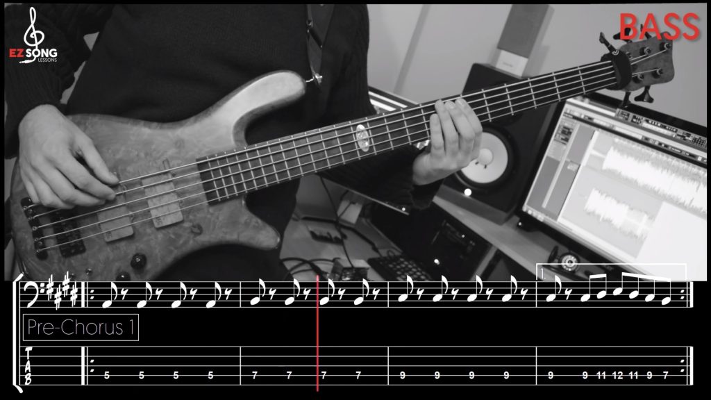 CrushCrushCrush - Paramore BASS Cover
