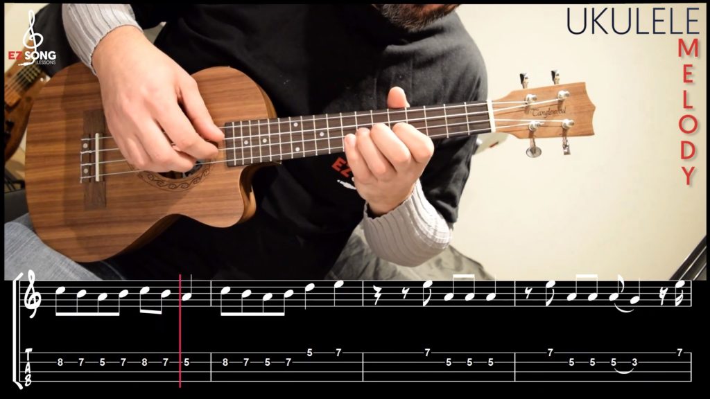 New Rules - Dua Lipa Melody Ukulele