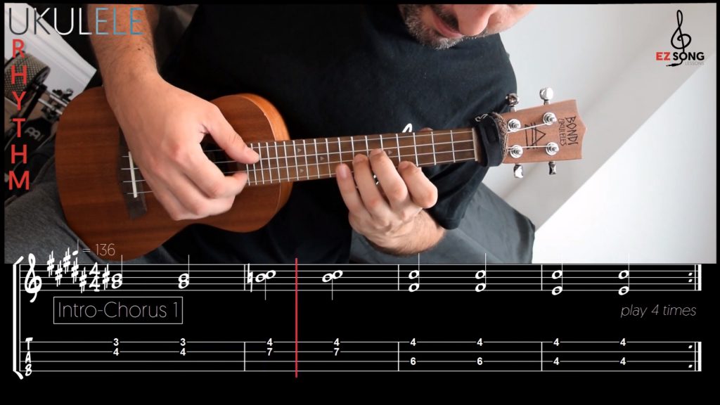 Old Town Road Rhythm TAB