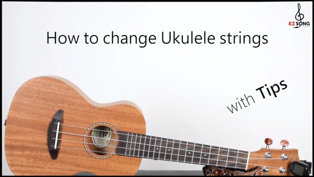 How to change Ukulele strings [Tutorial]